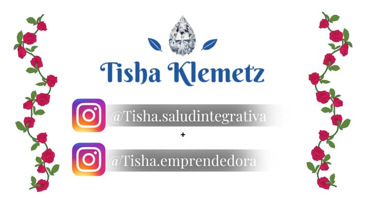 Mis logos de TishaEmprendedora + TishaSaludIntegrativa pasan a ser TishaKlemetz